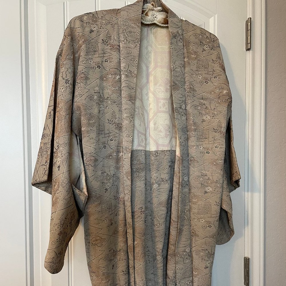 Vintage Japanese Short Kimono (Haori)